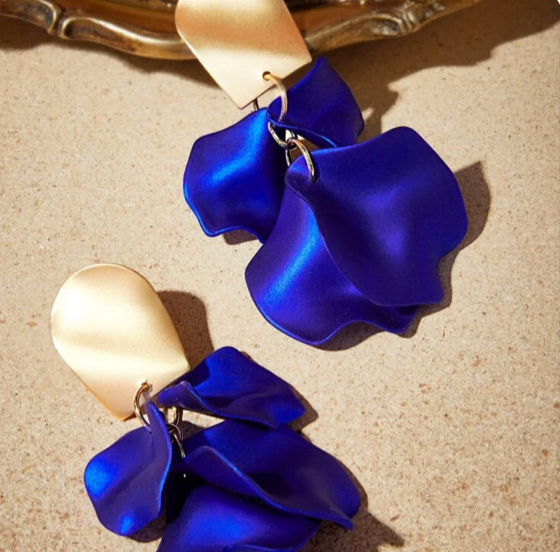 Rose Petal Earrings