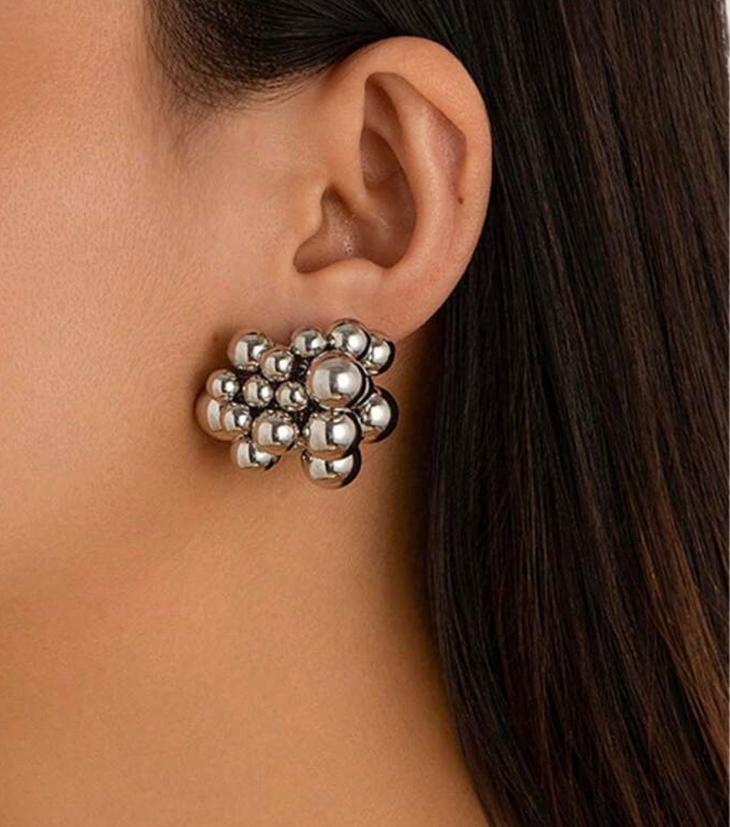 Bubble cluster Earrings