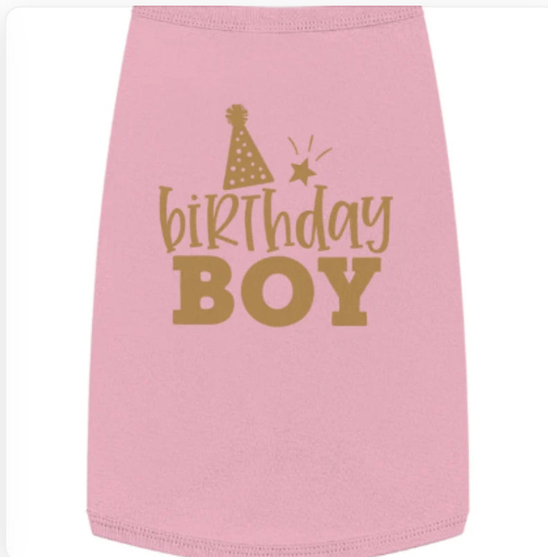 Birthday Boy & Girl Dog T-Shirt