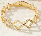 Open Clover bracelet