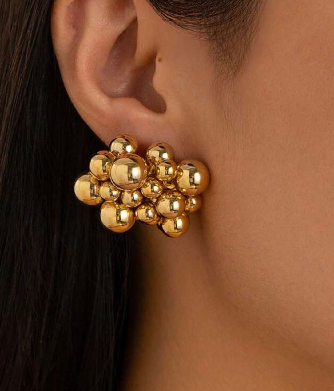 Bubble cluster Earrings