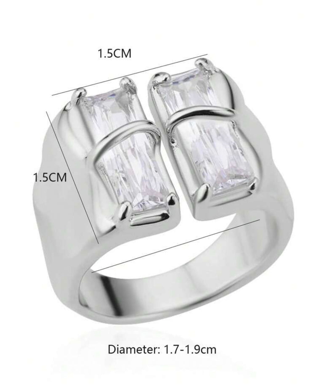 Twin Stone Rings