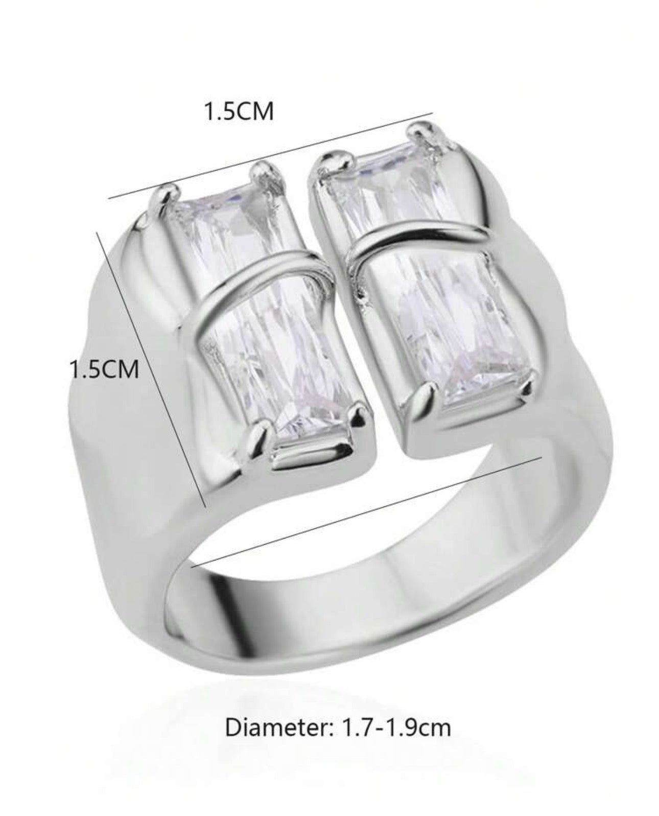 Twin Stone Rings