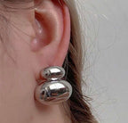 Elegant Oval Earrings