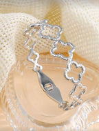 Open Clover bracelet