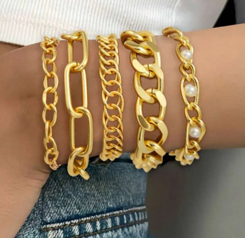 Mixed Bracelet Stack
