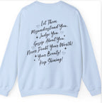 Let Them Crewneck Sweatshirt