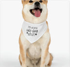 I'm Doing Cute Dog S*** Bandana Collar