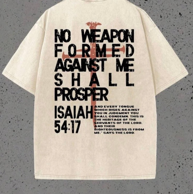 No Weapon Formed T shirt